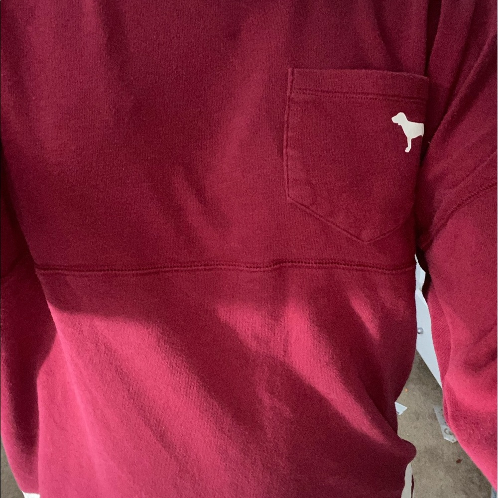 vintage type oversized PINK sweatshirt